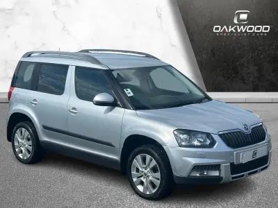 Used Skoda Yeti SE L 110 HP (80 kW) 2015 Silver SUV