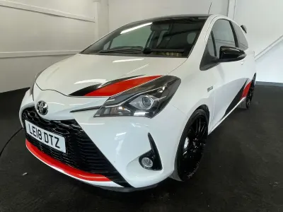 Begagnad Toyota Yaris Edition 2018 Vit Halvkombi