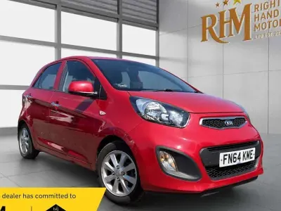 Used Kia Picanto 69 HP (50 kW) 2014 Red Hatchback