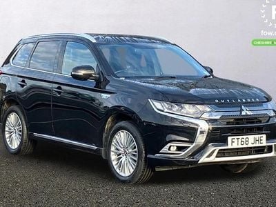 Used Mitsubishi Outlander P-HEV 177 HP (130 kW) 2018 Black Estate