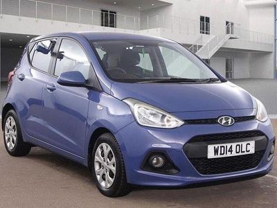 Used Hyundai i10 SE 67 HP (49 kW) 2014 Blue Hatchback