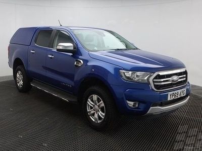 used Ford Ranger 2.0 LIMITED ECOBLUE DOUBLE CAB PICK UP 168 BHP + HARDTOP + MANUAL + EURO 6