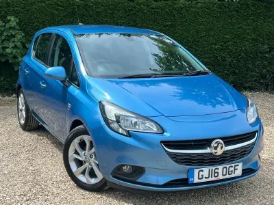 Used Vauxhall Corsa 90 HP (66 kW) 2016 Blue Hatchback