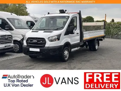 Używany Ford Transit 130 KM (95 kW) 2022 Biały Kabriolet