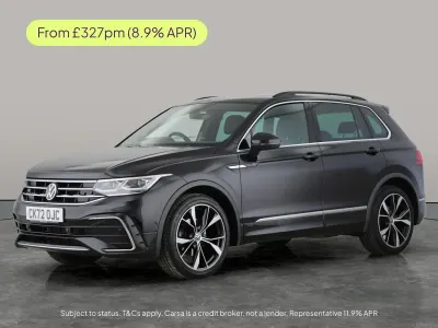 Used VW Tiguan R-line 150 HP (110 kW) 2022 Black SUV