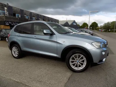 Begagnad BMW X3 184 HK (135 kW) 2013 Blå SUV