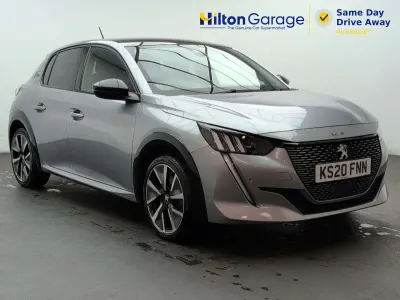 Used Peugeot e-208 GT-line 100 kW (136 HP) 2020 Grey Hatchback