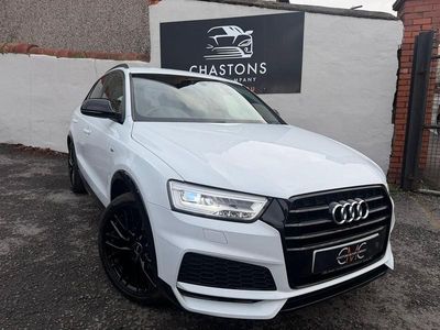 Used Audi Q3 Black Edition 150 HP (110 kW) 2018 White SUV