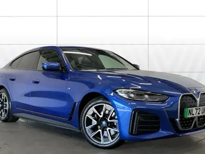 Used BMW i4 M Sport 250 kW (340 HP) 2022 Blue Sedan