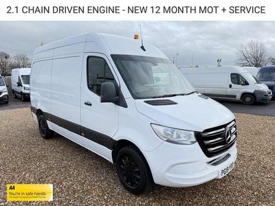 White Used 2019 Mercedes Sprinter Van | £11,995 (Good price)