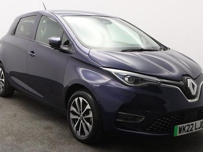 Used Renault Zoe GT-Line 100 kW (136 HP) 2022 Blue Hatchback