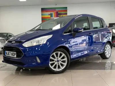 Used Ford B-MAX Titanium 100 HP (73 kW) 2017 Blue MPV