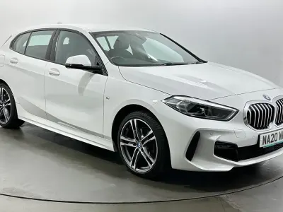 Used BMW 118 M Sport 140 HP (102 kW) 2020 White Hatchback