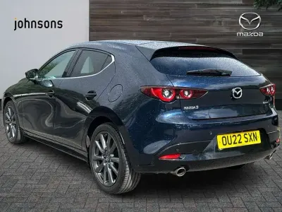 Used Mazda 3 Inclusive 120 HP (88 kW) 2022 Blue Hatchback