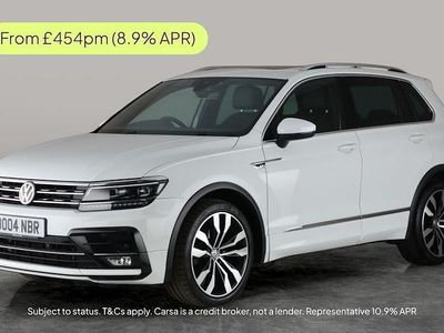 White Used 2018 VW Tiguan R-line SUV | £16,499 (Good price)