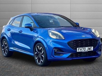 Blue Used 2021 Ford Puma ST-Line X Hatchback | £13,999 (Good price)