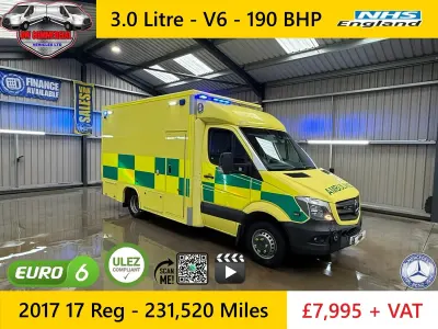Used Mercedes Sprinter 190 HP (139 kW) 2017 Yellow