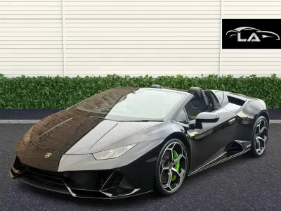 Used Lamborghini Huracán 640 HP (470 kW) 2021 Black Cabriolet