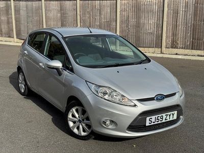 Silver Used 2009 Ford Fiesta Zetec Hatchback | £3,295 (Fair price)