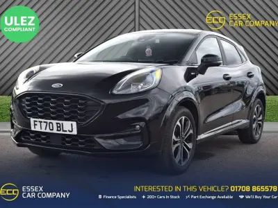 Used Ford Puma ST-Line 125 HP (91 kW) 2021 Black SUV