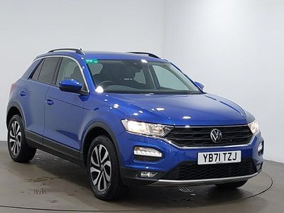 Used VW T-Roc Active 110 HP (80 kW) 2022 Blue SUV