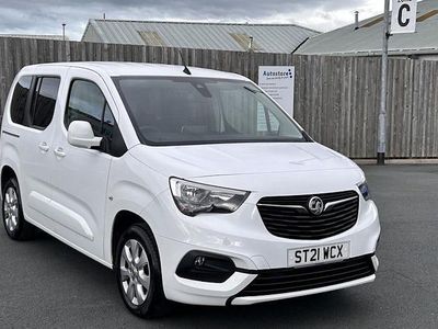 White Used 2021 Vauxhall Combo MPV | £13,995 (Fair price)