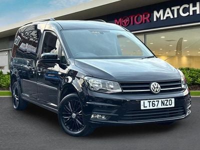 Black Used 2017 VW Caddy Maxi Life Life MPV | £18,000 (A bit pricey)