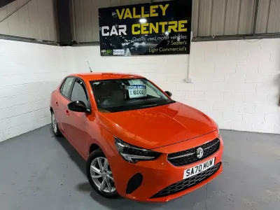 Begagnad Vauxhall Corsa 75 HK (55 kW) 2020 Orange Halvkombi