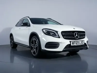 Used Mercedes GLA180 AMG line 122 HP (89 kW) 2019 White SUV