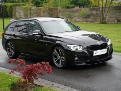 Begagnad BMW 318 M Sport 2017 Svart Kombi