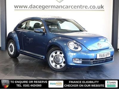 Used VW Beetle Design 150 HP (110 kW) 2016 Blue Hatchback