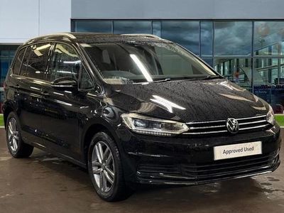 Used VW Touran Match 150 HP (110 kW) 2025 Grenadilla black metallic MPV