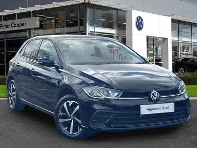 Used VW Polo Match 95 HP (69 kW) 2025 White Hatchback