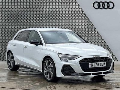 Used Audi A3 Black Edition 147 HP (108 kW) 2025 White Hatchback