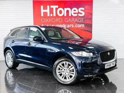 Used Jaguar F-Pace Portfolio 250 HP (183 kW) 2018 Blue SUV