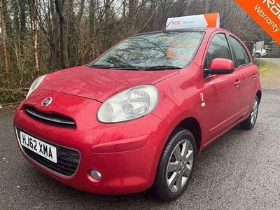Red Used 2012 Nissan Micra Hatchback | £5,695 (A bit pricey)