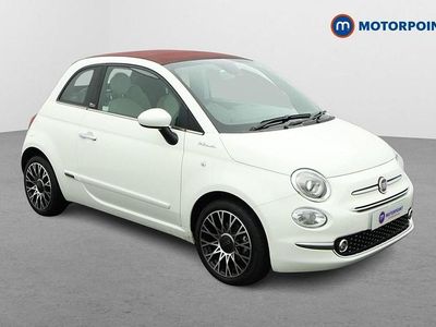 White Used 2022 Fiat 500 Dolcevita Cabriolet | £11,649 (Fair price)