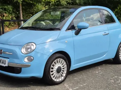 Used Fiat 500 Lounge 2013 Blue Hatchback