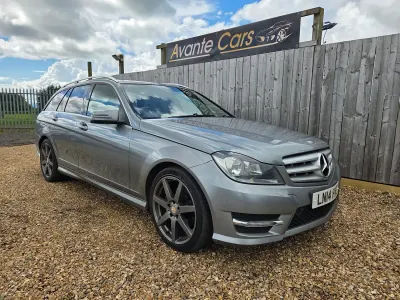 Used Mercedes C180 AMG 2014 Silver Estate