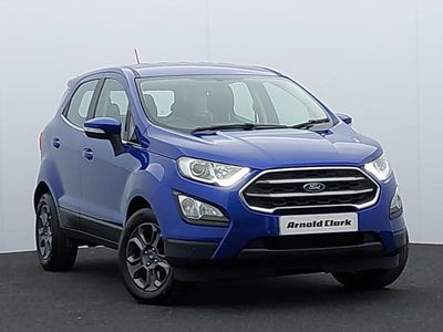 Used Ford Ecosport Zetec 125 HP (91 kW) 2019 Blue SUV
