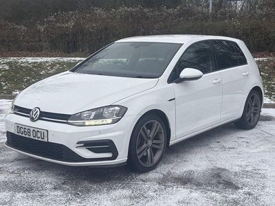 White Used 2018 VW Golf VII R-line Hatchback | £13,600 (Fair price)