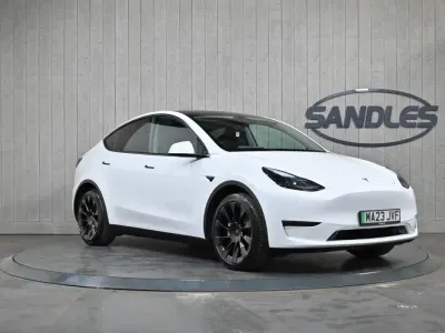 Używany Tesla Model Y Long Range AWD 378 kW (514 KM) 2023 Biały SUV