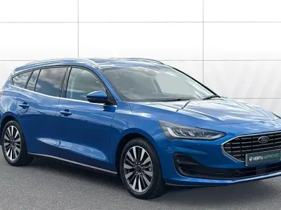 Used Ford Focus Titanium X 155 HP (114 kW) 2025 Blue Estate