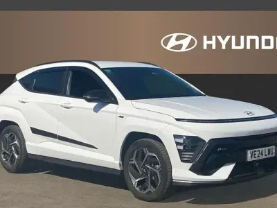 Used Hyundai Kona N Line 141 HP (103 kW) 2024 White SUV