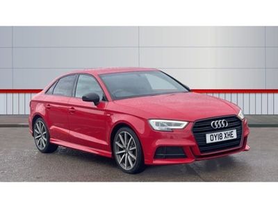 used Audi A3 Saloon 1.4 TFSI Black Edition 4dr S Tronic