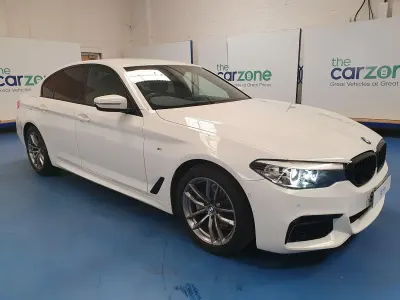 Used BMW 520 M Sport 181 HP (133 kW) 2019 White Sedan
