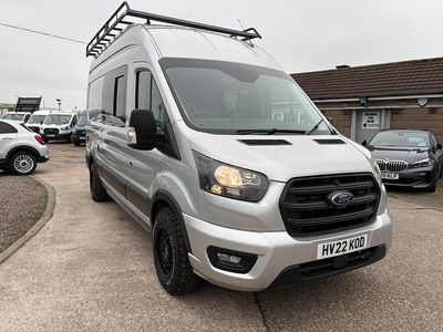 Begagnad Ford Transit 130 HK (95 kW) 2022 Silver Van