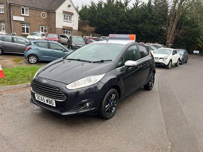 Used Ford Fiesta Zetec 82 HP (60 kW) 2015 Black Hatchback