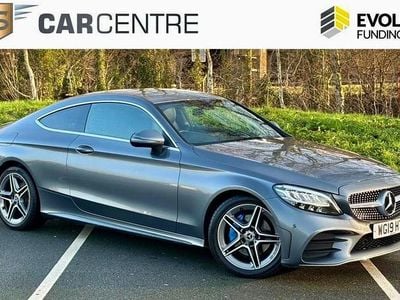 Grey Used 2019 Mercedes C220 AMG line Coupe | £18,200 (Good price)
