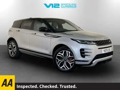 Używany Land Rover Range Rover evoque Autobiography 309 KM (227 kW) 2021 Srebrny SUV